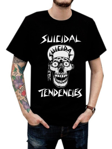 Playera Camiseta Suicidal Tendencies Grupo Moda Skate Unisex
