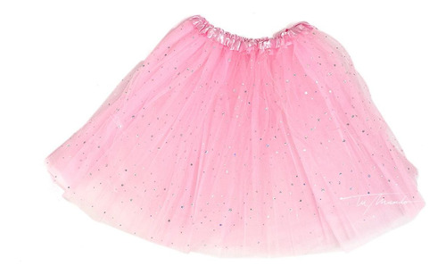 Tutu Con Estrellitas 50 Cm Disfraz Ballet