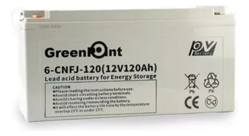 Bateria De 100a 12v Gel Ciclo Greenpoint