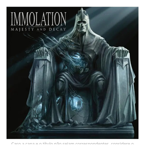 Lp Immolation Majesty And Decay Imp Lacrado Com Frete Gratis