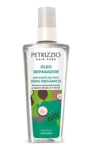 Oleo Reparador Con Aceite De Coco | Petrizzio | 100ml