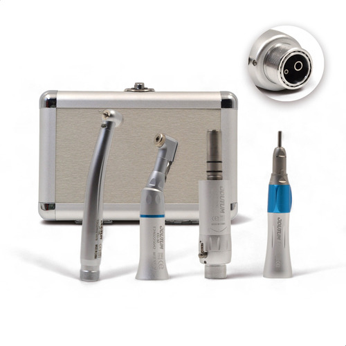 Pieza Mano Alta Baja Velocidad Dental Luz Led Pushbutton Set