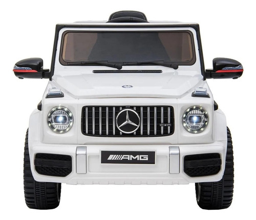 Mini Carro Elétrico 12v Mercedes Amg G63 Branco Importway Voltagem do carregador 110V/220V