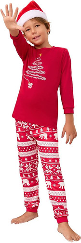 Conjunto De Pijamas Navidad Juego Para Familiares Y Parejas