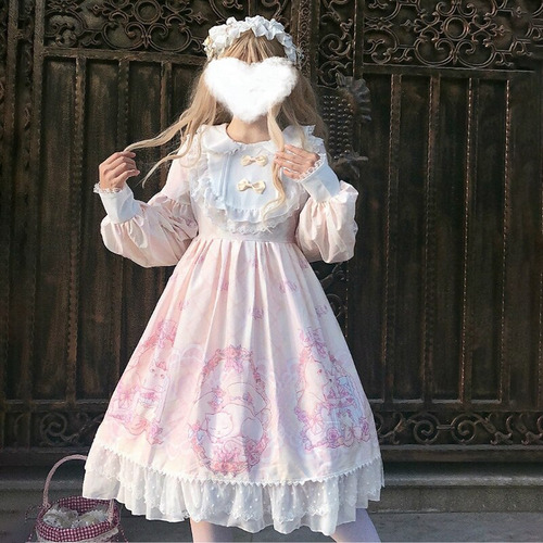 Vestido De Cosplay Original De Harajuku Lolita Cat Soft De D