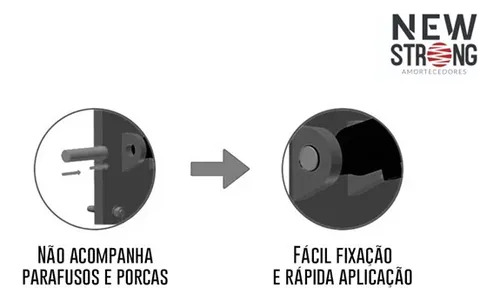 Amortecedor Gás Niveladora Doca Igual Nakata Mg 19217 120kg