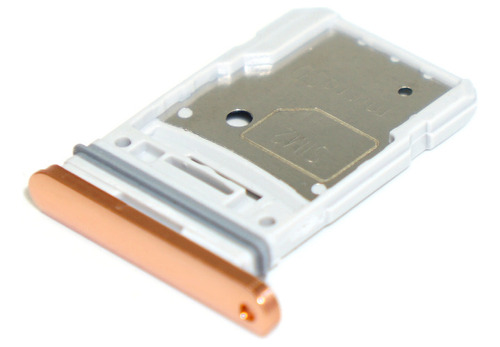 Bandeja Charola Doble Sim Para Galaxy S20 Fe G780 Naranja