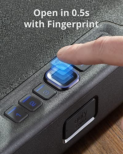 Imagen 6 de 8 de Eufy Security Smart Safe Wi-fi S10, Caja Fuerte Biométrica P