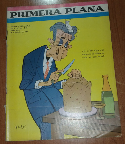 Revista Primera Plana N°164   28 De Diciembre De 1965