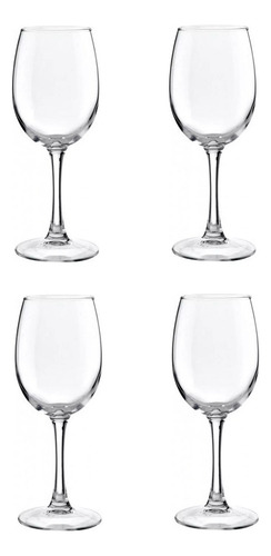 4 Copas De Vidrio Para Vino 470 Ml Copa California