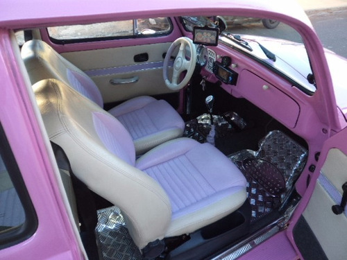 Fusca Rosa 1973 Tv Globo Programa Da Ana Maria Braga-