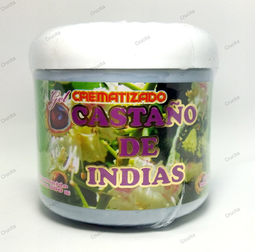 Gel Crematizado Castaño De Indias 100% Natural, 500 G