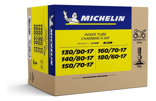 Camara De Llanta Michelin Rin 17mi 150/70, 160/70, 140/80-17