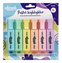 Comprar Set De Marcadores Resaltadores Pasteles Highlighter