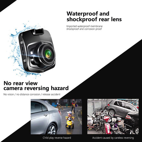 X 2.2inch Lcd Night Vision Cctv In Car Dvr Accident Vid 3021