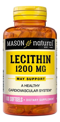 Lecitina De Soya 1200mg Americana Pura 