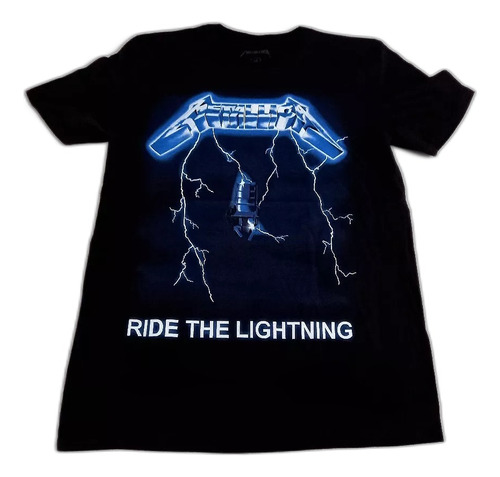 Metallica Ride Lightning Polera Mujer M/l/xl Blackside 