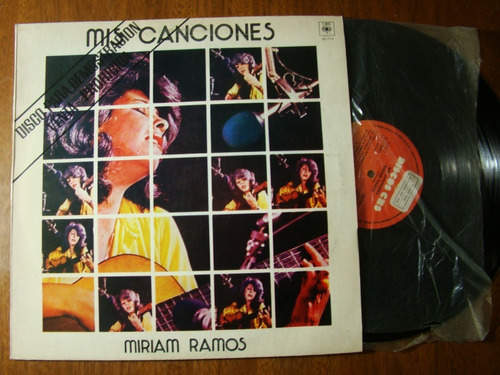 Miriam Ramos Mis Canciones Promo 1985 Argentina Vinilo Lp Ex