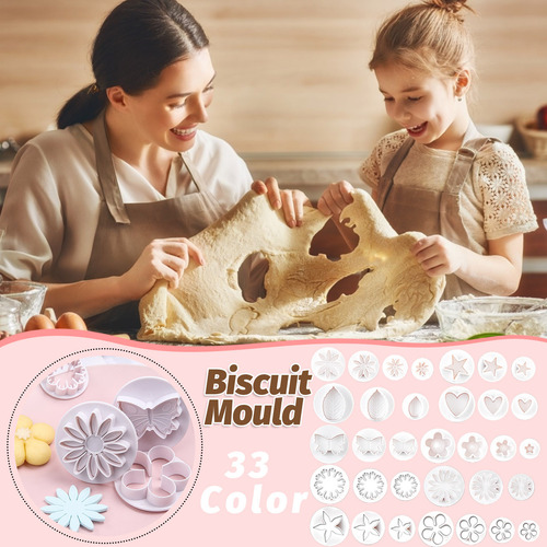 Juego De Herramientas Para Fondant En Y, 33 Piezas, Para Hor