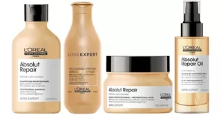 Shampoo + Condition+ Mascsrilla+ Serum Loreal Absolut Repair