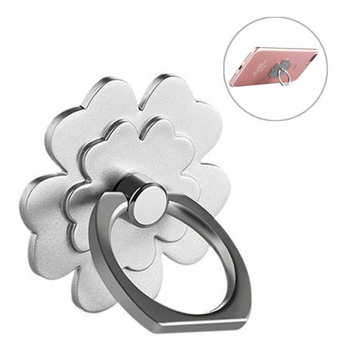 2 Anillos Celular Universal Para Teléfono Móvil Soporte Flor