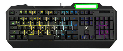 Teclado Gamer T-dagger Gunboat Retroiluminación · Xuruguay Color Del Teclado Negro Idioma Inglés Us