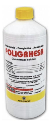 Pack Insecticida Y Fungicida Poligrhesa Grhesa 1lt X 5u