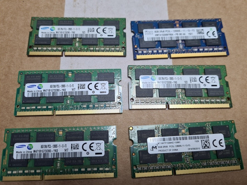 Memoria Ram Laptop Ddr4 Ddr3 8gb (Usado)