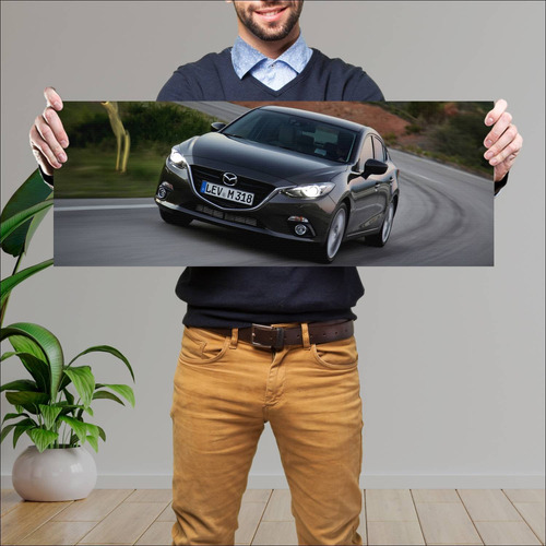 Cuadro 30x80cm Auto 2013 Mazda3 Sedan 8982 41