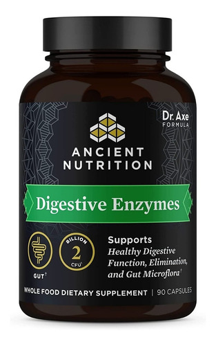 Enzimas Digestivas Ancient 90cp - Unidad a $3583