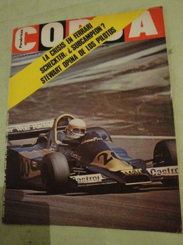 Corsa 593 Wolf Scheckter Formula 1 4 2 Opel K180 Marzario