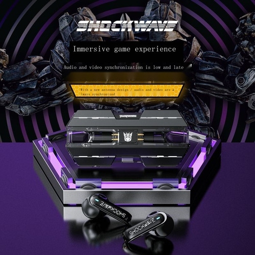 Audífonos Inalámbricos Bluetooth Transformers True Para Ju