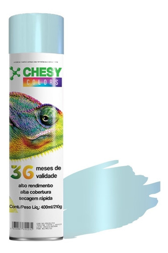 Tinta Chesy Uso Geral Azul Claro 210g 400ml Chesiquimica