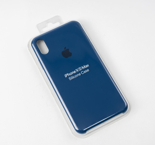 Funda Protectora iPhone X S Max Original Color Azul