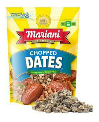 Dátiles Cortados Mariani, 8oz (pack De 4)