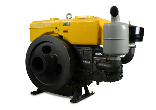 Motor A Diesel 32hp Partida Manual Refrigerado A Água- Zs113