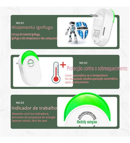 A 2×reductores De Ahorro De Energía - 50/60hz Ahorros De