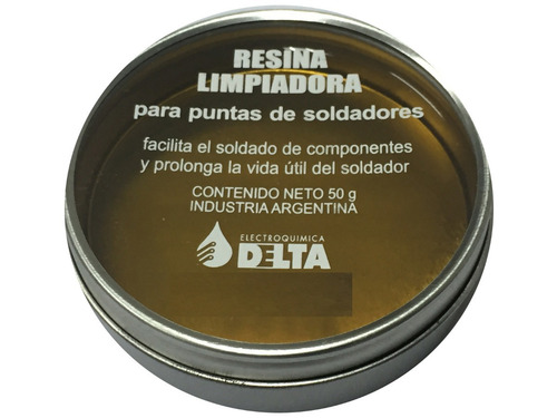 Resina Limpiadora Limpiar Punta Soldador 50 G