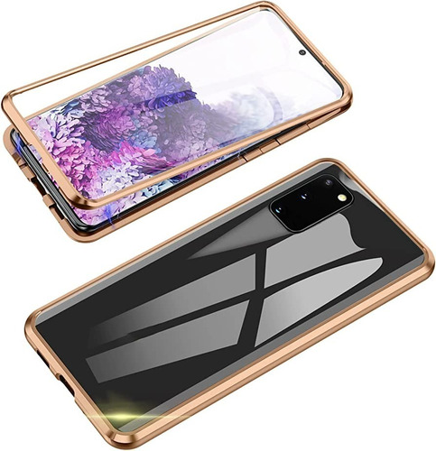 Funda Metalica Magnetica Vidrio Para Redmi 7 7a Note 7