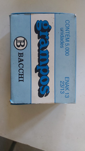 Grampo Galvanizado Enak 13 23/13 Cx 5000 Un Bacchi