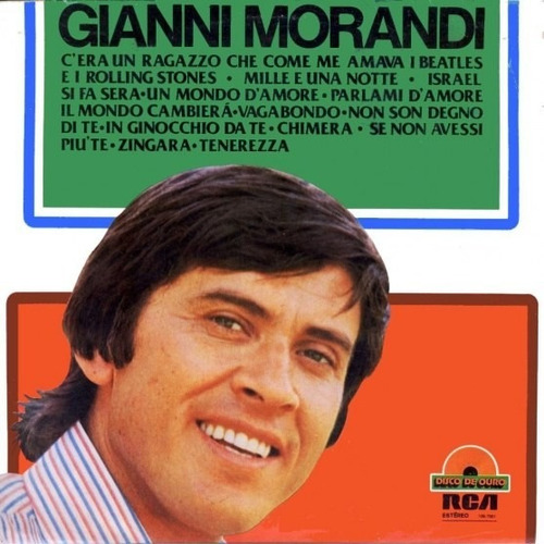 Gianni Morandi Disco De Ouro Vinilo Importado Lp Pvl