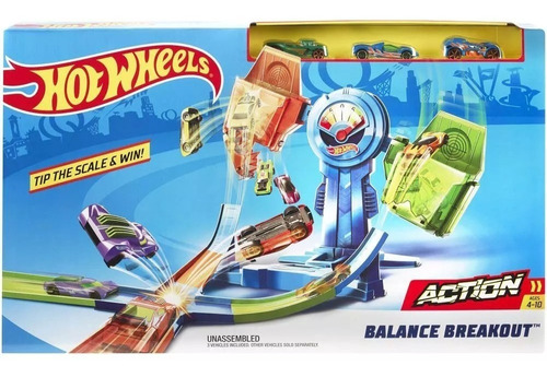 Brinquedo Lacrado Hot Wheels Desafio De Equilibrio Frh34