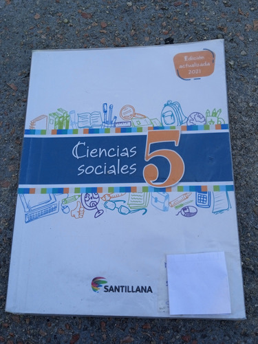 Libro Ciencias Sociales 5 De Santillana Impecable