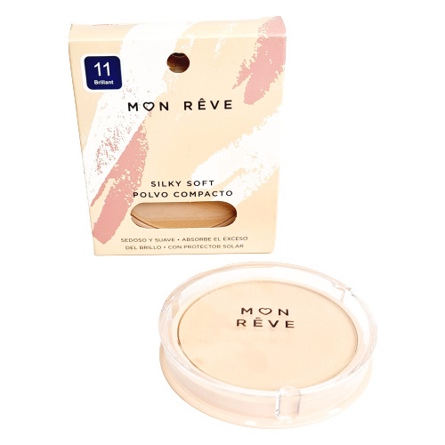 Mon Rêve Polvo Compacto Silky Soft Original Tono#11 Brillant