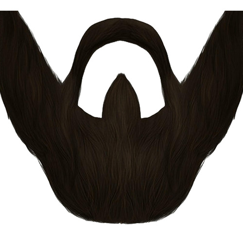 3 Disfraz De Fiesta De Bigote Barba De Franela Divertida