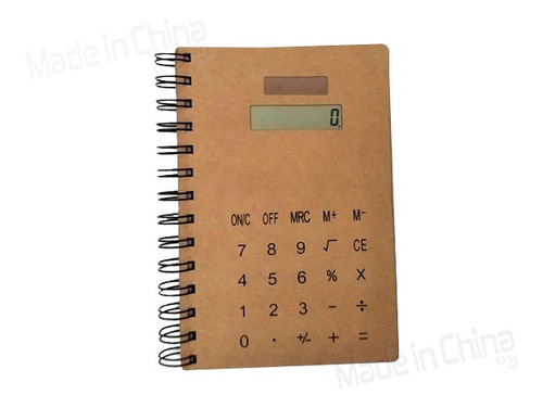 Cuaderno Calculadora Carga Solar Cf-2104