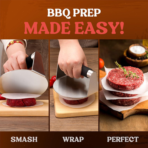 Pisol Smash Burger Press, Herramienta Smasher De Para Prensa