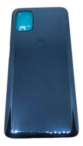 Tapa Trasera Para Motorola Moto G9 Plus Blue / Gold