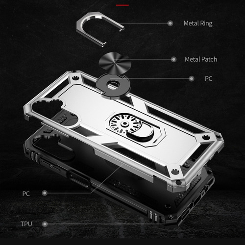 Funda Uso Rudo Shockproof Para Galaxy A14 4g/ 5g + Cristal