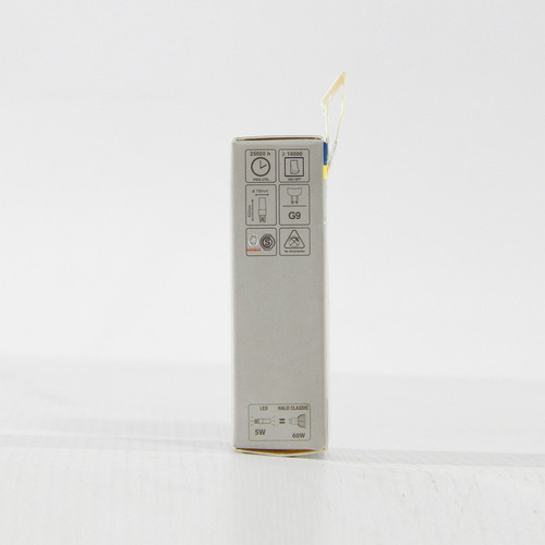 Imagen 4 de 10 de Lampara G9 8w 6500k Luz Fria 220v Candil Oferta